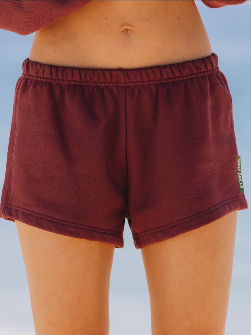 Daily Drills Mini Sweat Shorts in Bodega-Size M/L- NWT